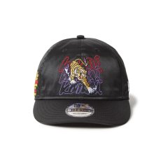 画像2: NEW ERA  9THIRTY kansaï yamamoto 虎 サテン ブラック (2)