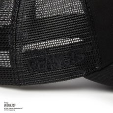 画像8: NEW ERA  キッズ Youth 9FORTY A-Frame トラッカー Vintage PEANUTS ピーナッツ JOE COOL ジョー・クール ブラック (8)