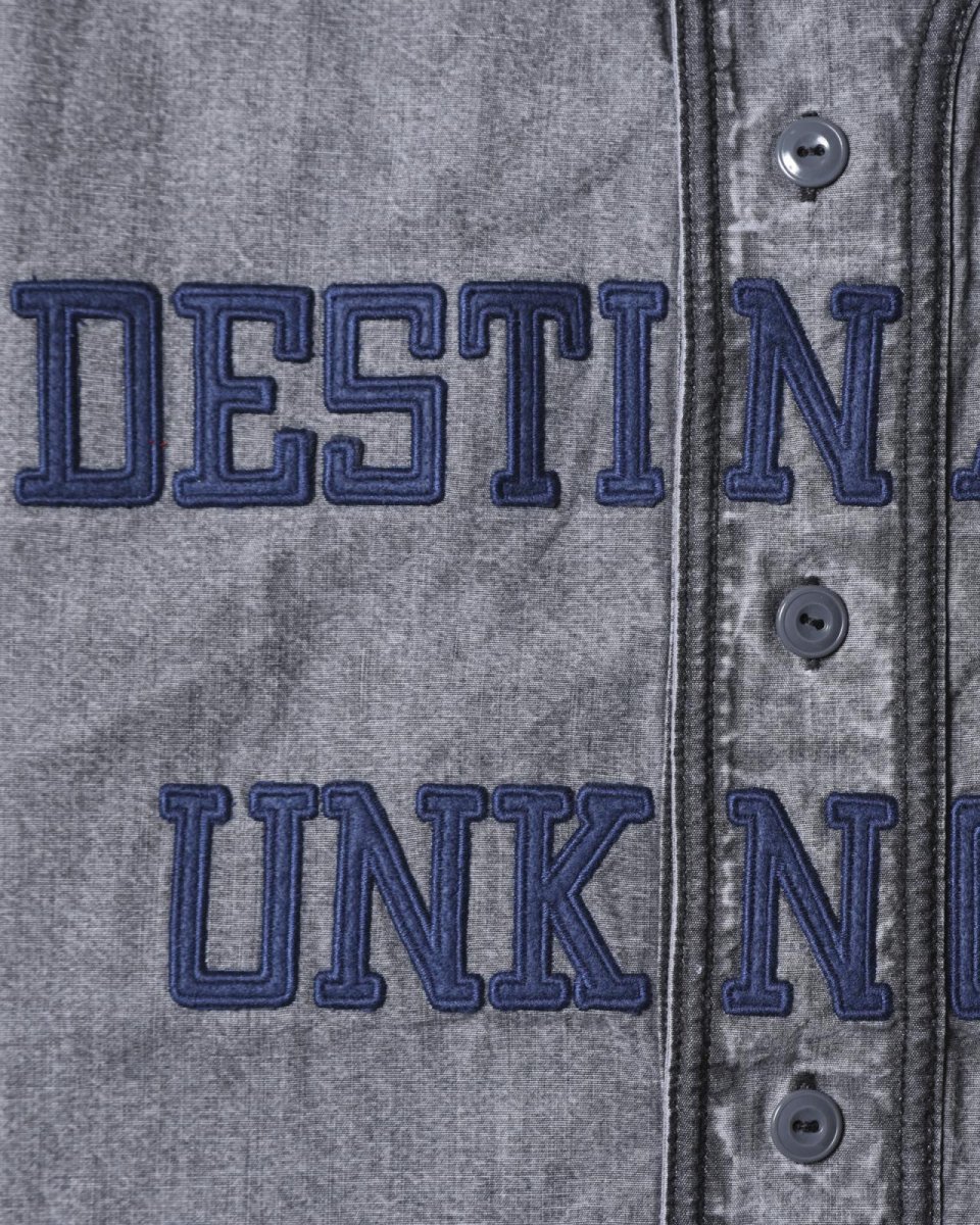 画像12: Liberaiders  CHAMBRAY BASEBALL SHIRT (12)