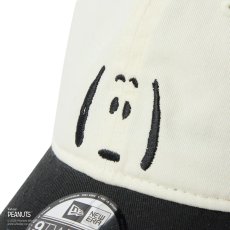 画像7: NEW ERA  キッズ Youth 9TWENTY Vintage PEANUTS ピーナッツ 2-Tone クロームホワイト/ブラック (7)