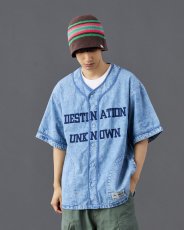 画像23: Liberaiders  CHAMBRAY BASEBALL SHIRT (23)