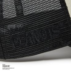 画像9: NEW ERA   9FORTY A-Frame トラッカー Vintage PEANUTS ピーナッツ GOLF ボックスロゴ クロームホワイト/ブラック | ゴルフ (9)