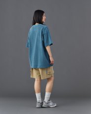 画像29: Liberaiders  PIGMENT DYED STRIPED S/S SHIRT (29)