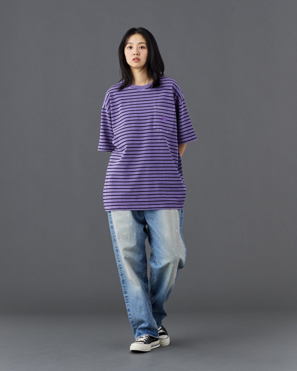 画像44: Liberaiders  PIGMENT DYED STRIPED S/S SHIRT (44)