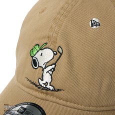 画像7: NEW ERA  9TWENTY Vintage PEANUTS ピーナッツ GOLF スイング カーキ | ゴルフ (7)