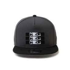 画像2: NEW ERA  9FIFTY A-Frame kansaï yamamoto Face ダークグラファイト/ブラック (2)