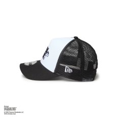 画像3: NEW ERA  キッズ Youth 9FORTY A-Frame トラッカー Vintage PEANUTS ピーナッツ JOE COOL ジョー・クール ブラック/ホワイト (3)