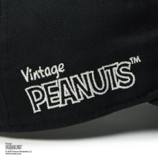 画像9: NEW ERA  9TWENTY Vintage PEANUTS ピーナッツ GOLF スヌーピー ウッドストック ブラック | ゴルフ (9)