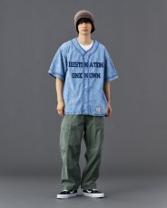 画像28: Liberaiders  CHAMBRAY BASEBALL SHIRT (28)