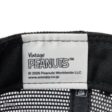 画像10: NEW ERA    9FORTY A-Frame トラッカー Vintage PEANUTS ピーナッツ GOLF Circle ロゴ ブラック | ゴルフ (10)