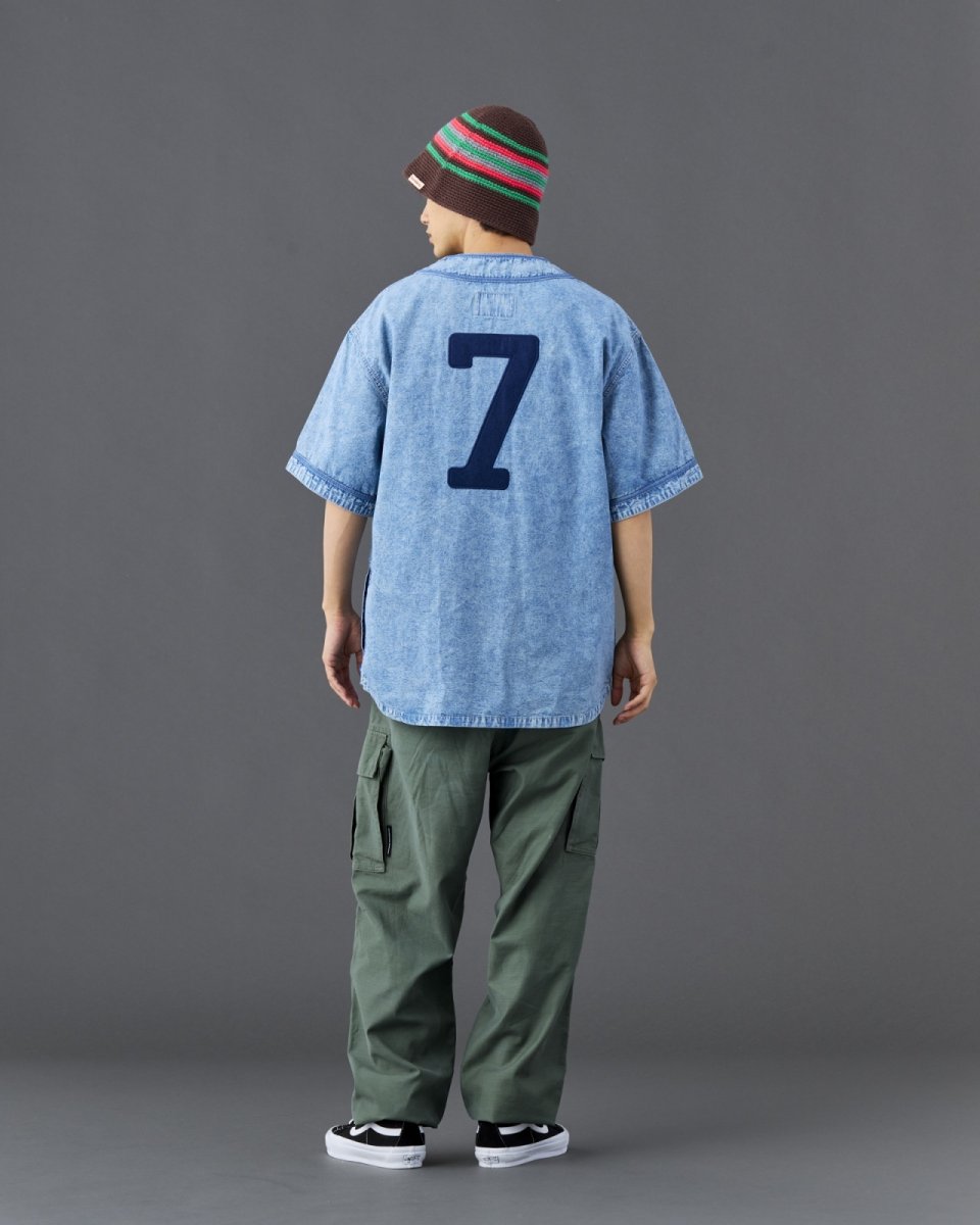画像26: Liberaiders  CHAMBRAY BASEBALL SHIRT (26)