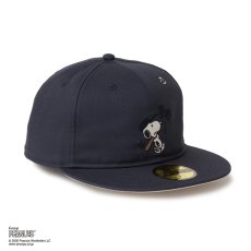 画像5: NEW ERA  59FIFTY ソフトバックラム Soft Buckram Vintage PEANUTS ピーナッツ フェイデッドブラック (5)