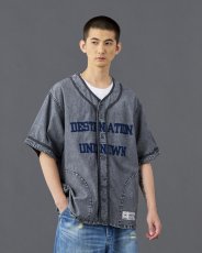 画像6: Liberaiders  CHAMBRAY BASEBALL SHIRT (6)