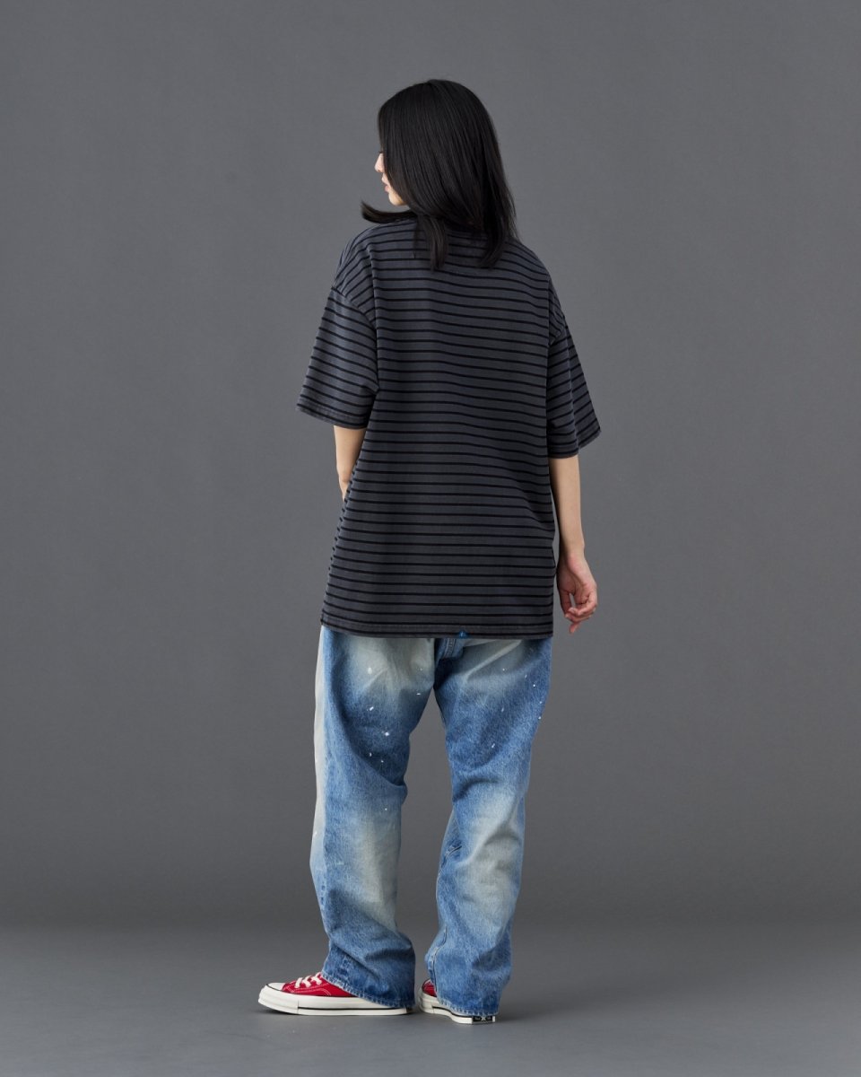 画像11: Liberaiders  PIGMENT DYED STRIPED S/S SHIRT (11)