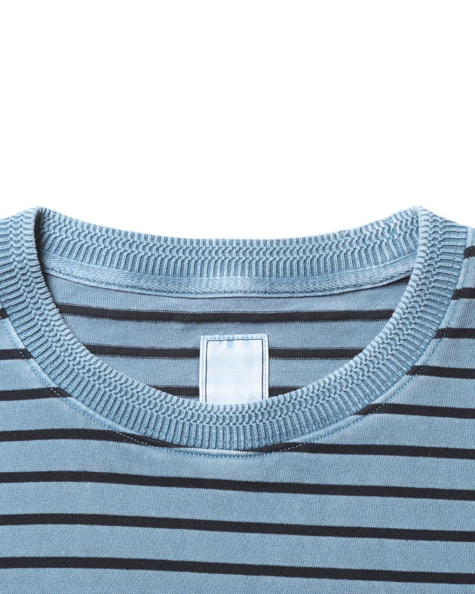 画像34: Liberaiders  PIGMENT DYED STRIPED S/S SHIRT (34)