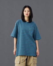 画像19: Liberaiders  PIGMENT DYED STRIPED S/S SHIRT (19)