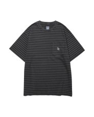 画像2: Liberaiders  PIGMENT DYED STRIPED S/S SHIRT (2)