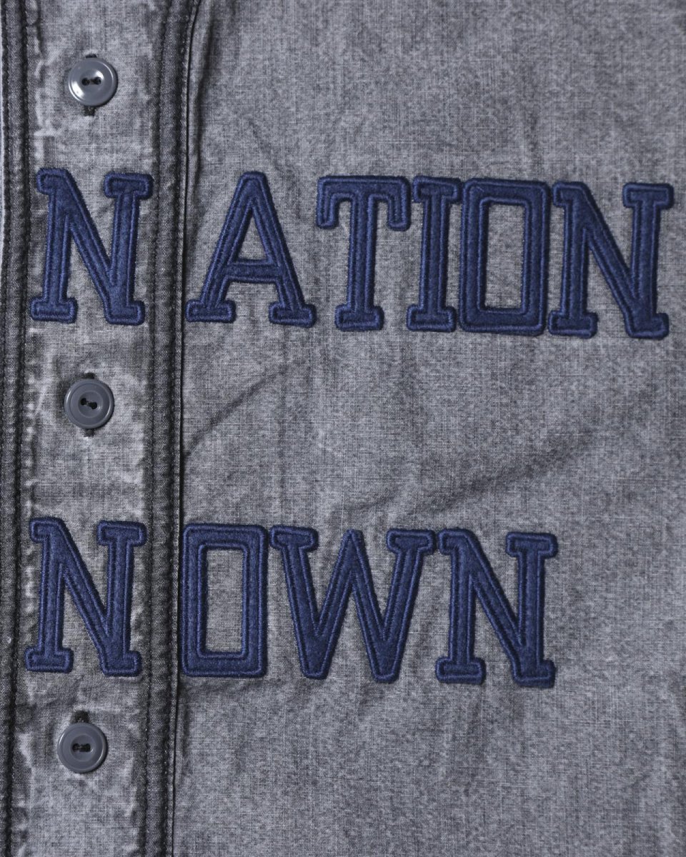 画像13: Liberaiders  CHAMBRAY BASEBALL SHIRT (13)