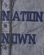 画像13: Liberaiders  CHAMBRAY BASEBALL SHIRT (13)