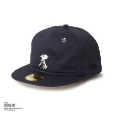 画像1: NEW ERA  59FIFTY ソフトバックラム Soft Buckram Vintage PEANUTS ピーナッツ フェイデッドブラック (1)