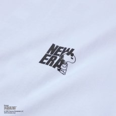 画像5: NEW ERA  半袖 コットン Tシャツ Vintage PEANUTS ピーナッツ JOE COOL ジョー・クール ホワイト (5)