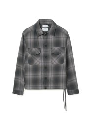 画像1: nonnative  TROOPER SHIRT JACKET COTTON TWILL OMBRE CHECK by Rafu (1)