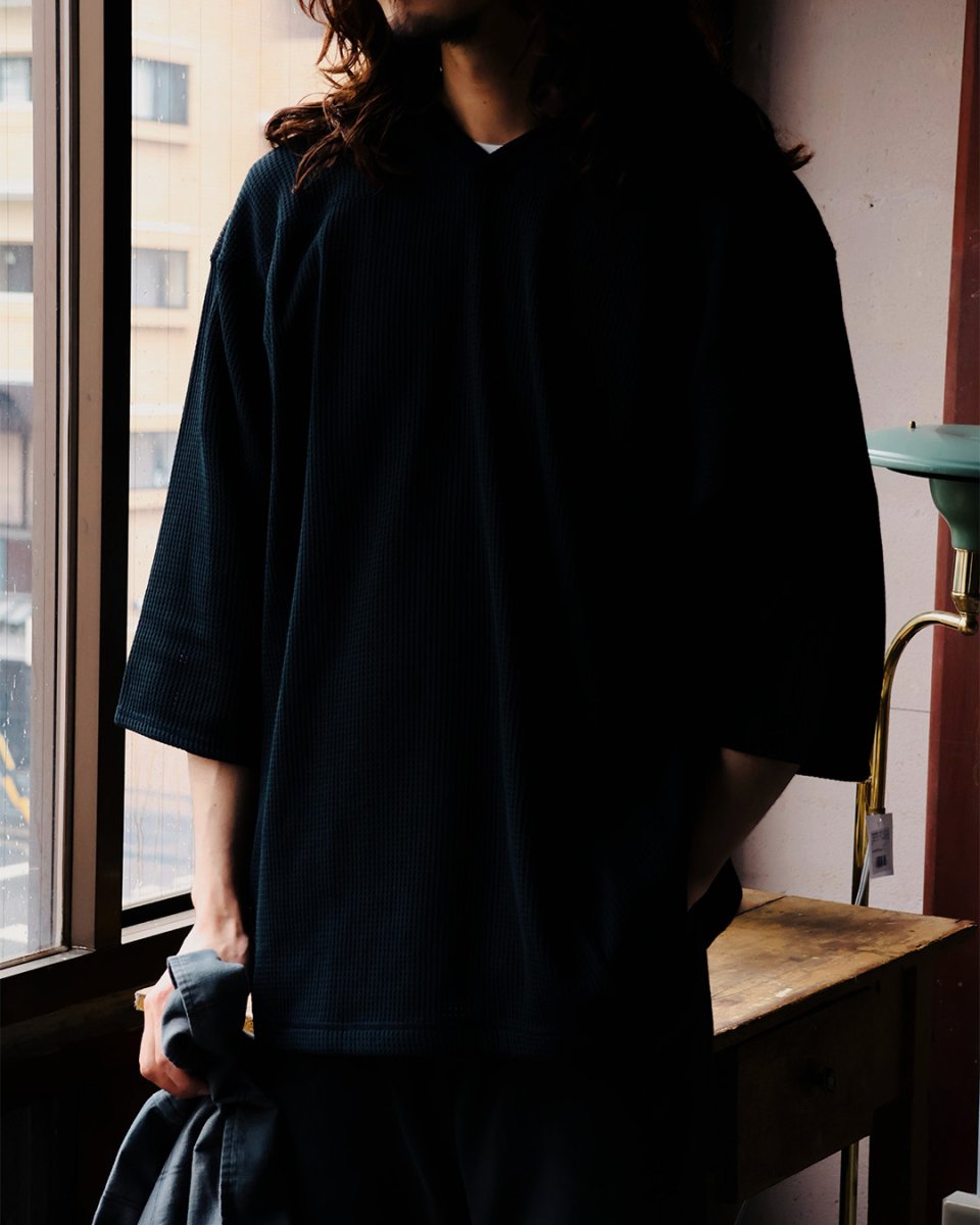 画像2: nonnative  COACH Q/S V-NECK TEE POLY MESH POLARTEC® POWER DRY® (2)