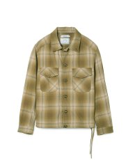 画像5: nonnative  TROOPER SHIRT JACKET COTTON TWILL OMBRE CHECK by Rafu (5)