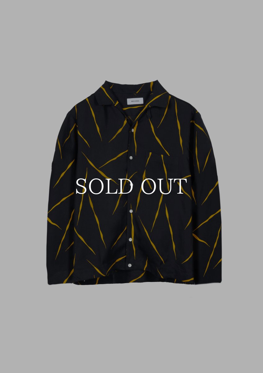 画像1: MASSES  RAYON ITALLIAN SHIRT L/S (1)