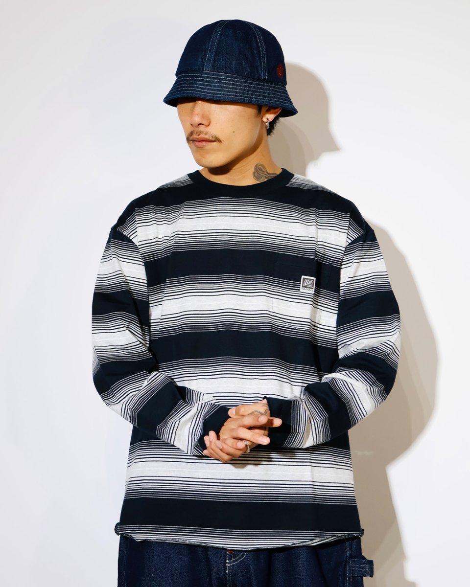 画像3: RADIALL  BOARD - CREW NECK T-SHIRT L/S (3)