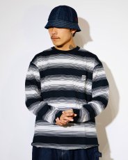画像3: RADIALL  BOARD - CREW NECK T-SHIRT L/S (3)