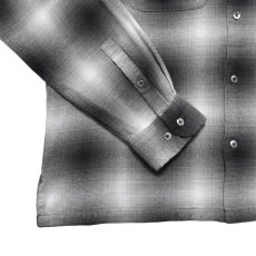 画像16: MINEDENIM  R.Flannel Ombre Open Collar SH (16)