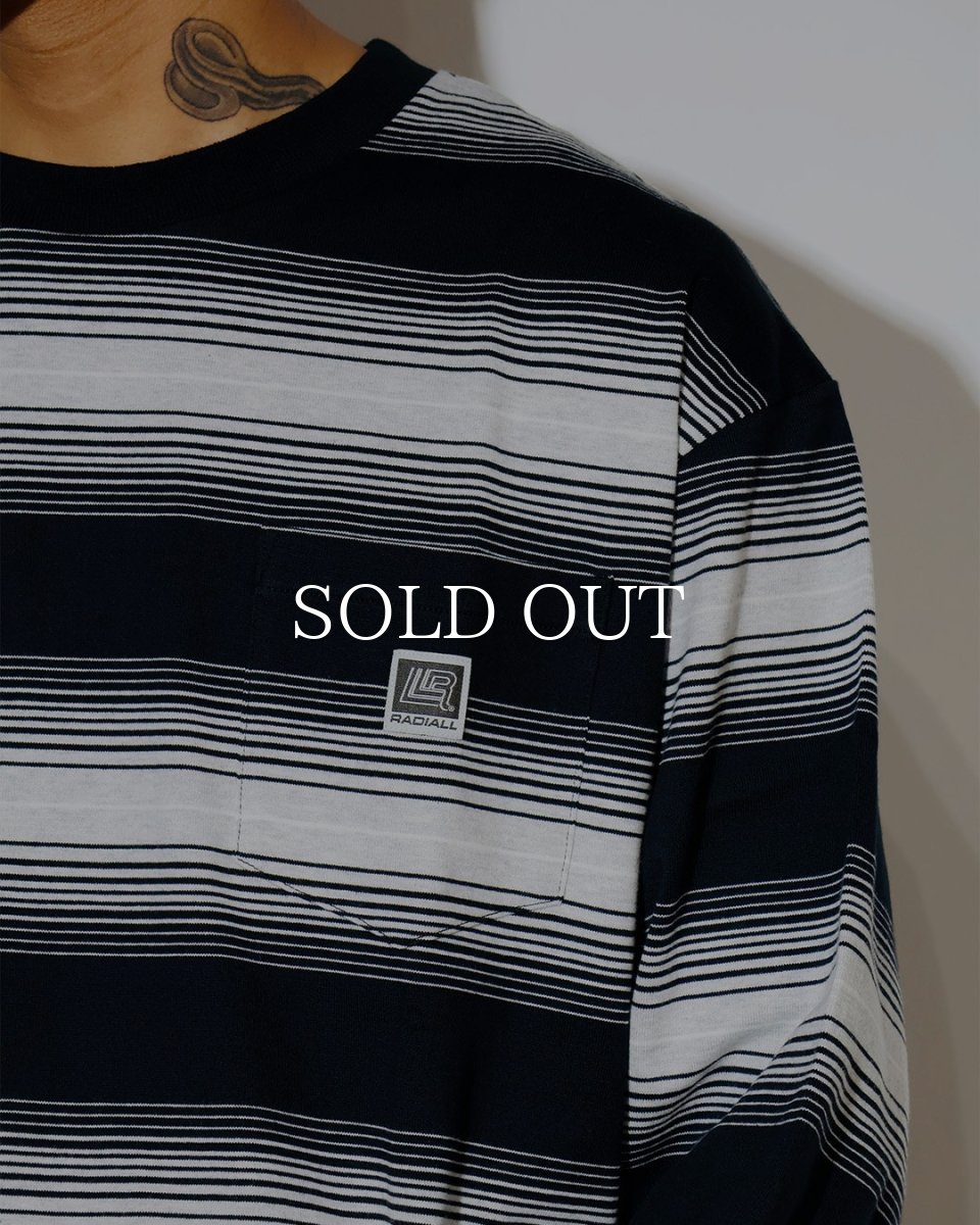 画像4: RADIALL  BOARD - CREW NECK T-SHIRT L/S (4)