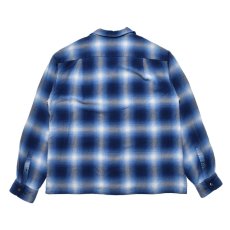画像2: MINEDENIM  R.Flannel Ombre Open Collar SH (2)