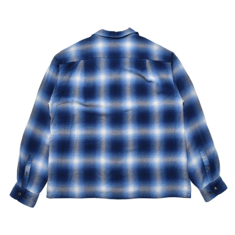 MINEDENIM R.Flannel Ombre Open Collar SH 2604-5002 公式通販