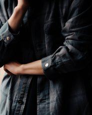 画像3: nonnative  TROOPER SHIRT JACKET COTTON TWILL OMBRE CHECK by Rafu (3)