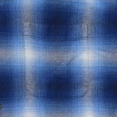画像8: MINEDENIM  R.Flannel Ombre Open Collar SH (8)