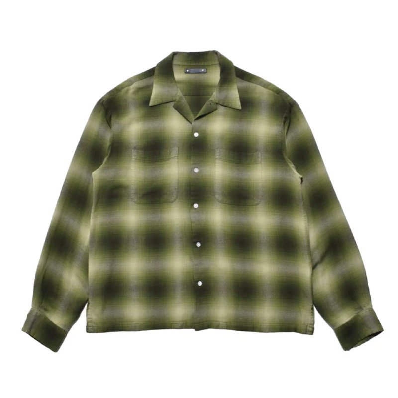 MINEDENIM R.Flannel Ombre Open Collar SH 2604-5002 公式通販