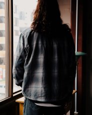 画像4: nonnative  TROOPER SHIRT JACKET COTTON TWILL OMBRE CHECK by Rafu (4)