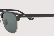 画像4: NOCHINO OPTICAL  YUGEN #4. GLOSS BLACK & CHAMPAGNE GOLD × DARK GREY (非調光) (4)