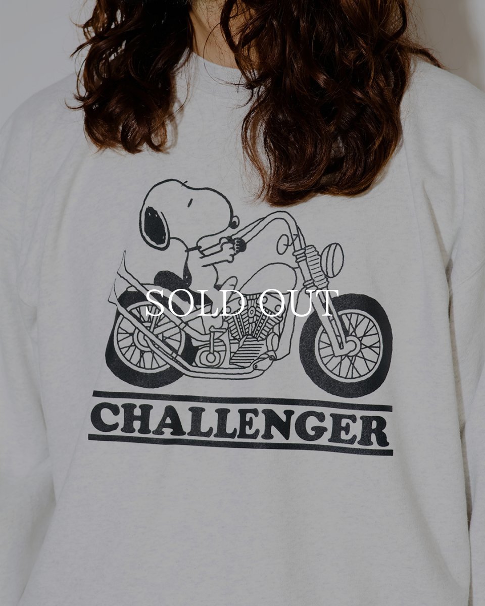 画像3: CHALLENGER  SNOOPY C/N SWEAT (3)