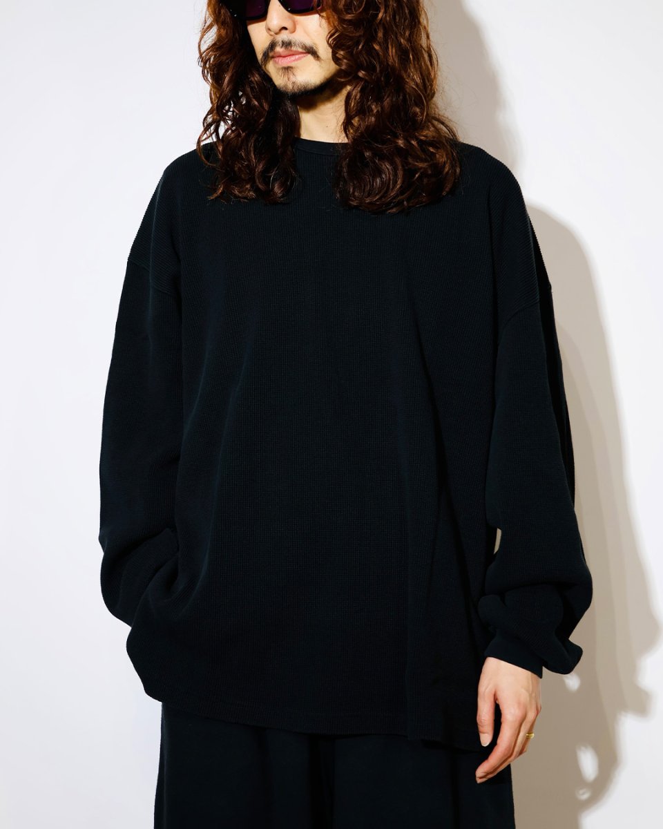 画像3: COOTIE PRODUCTIONS   Degreasing Rough Waffle L/S Tee (3)