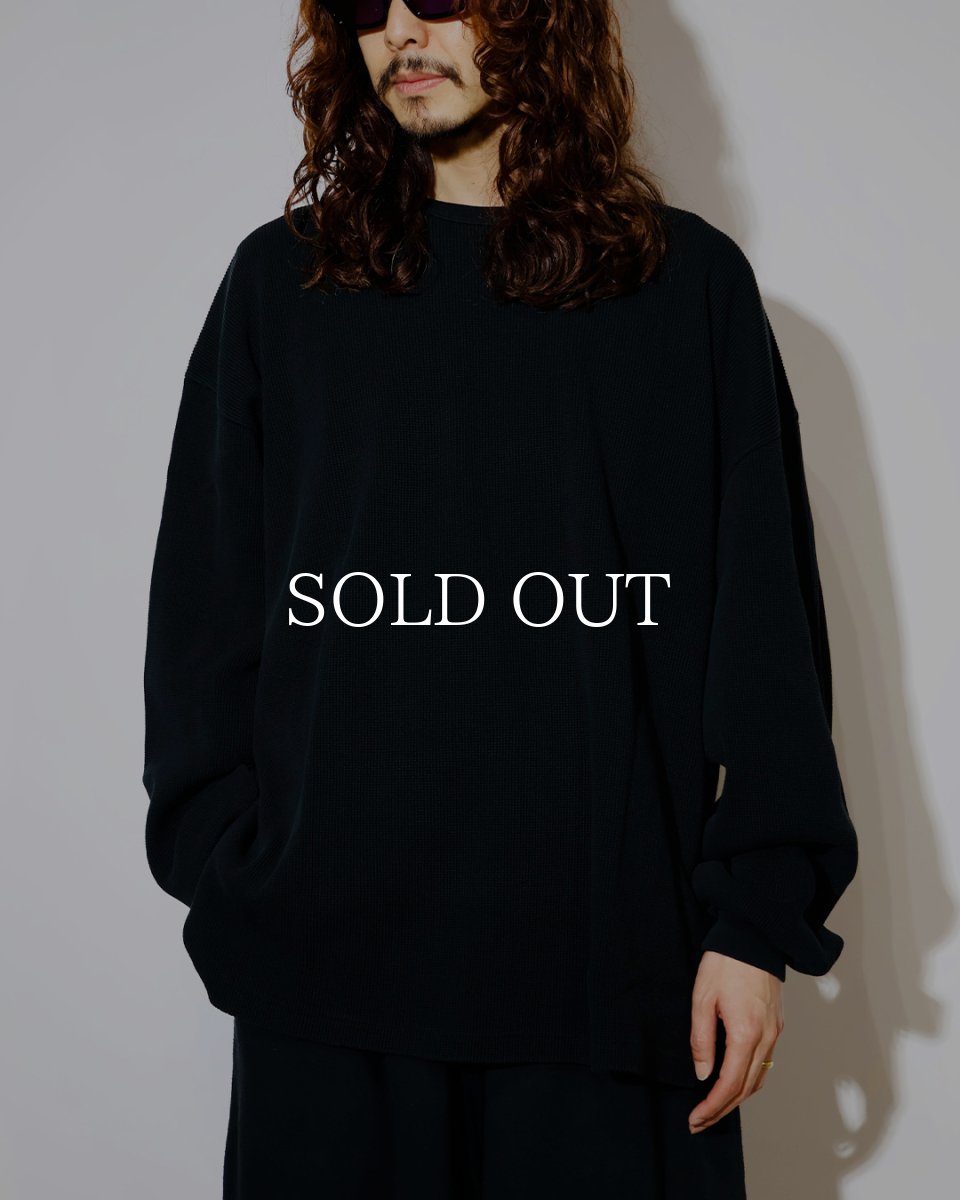 画像3: COOTIE PRODUCTIONS   Degreasing Rough Waffle L/S Tee (3)
