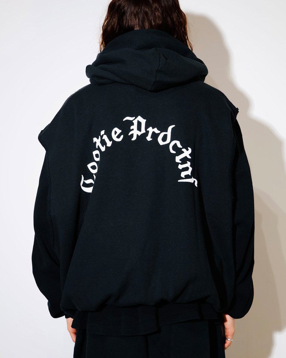 画像6: COOTIE PRODUCTIONS   Venice Sweat Cut-Off Sleeve Hoodie (6)