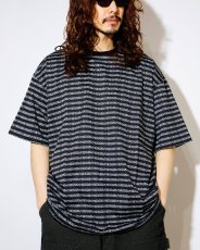 画像3: COOTIE PRODUCTIONS   Supima Jacquard Border S/S Tee (3)