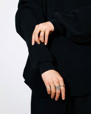 画像4: COOTIE PRODUCTIONS   Degreasing Rough Waffle L/S Tee (4)