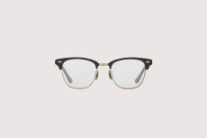 画像1: NOCHINO OPTICAL  YUGEN #1. GLOSS BLACK & CHAMPAGNE GOLD × CLEAR to GREY (調光) (1)
