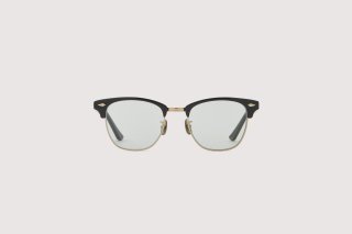 NOCHINO OPTICAL YUGEN #1. GLOSS BLACK & CHAMPAGNE GOLD × CLEAR to