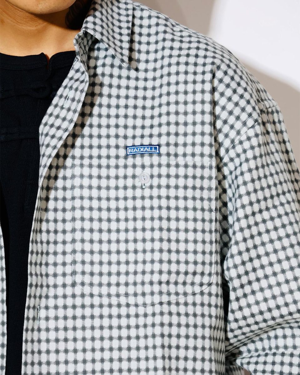 画像4: RADIALL  DIM - REGULAR COLLARED SHIRT L/S (4)