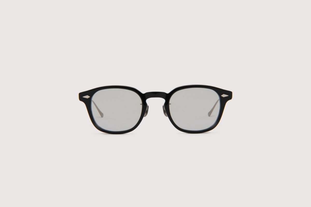 画像2: NOCHINO OPTICAL  JIFUSAN #2. GLOSS BLACK × GREY GREEN to D.GREY (調光) (2)